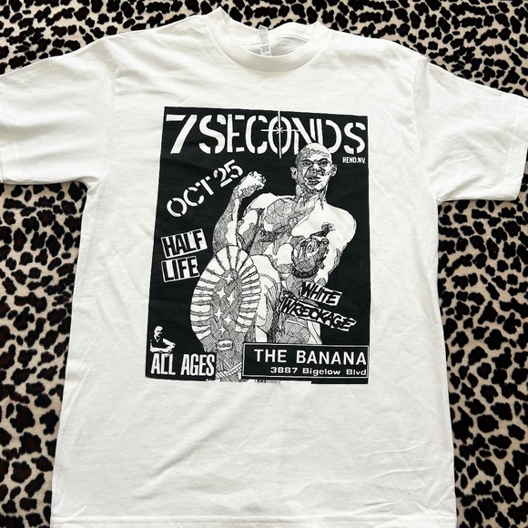 7 Seconds Vintage Flyer T-Shirt. - Picture 1 of 2